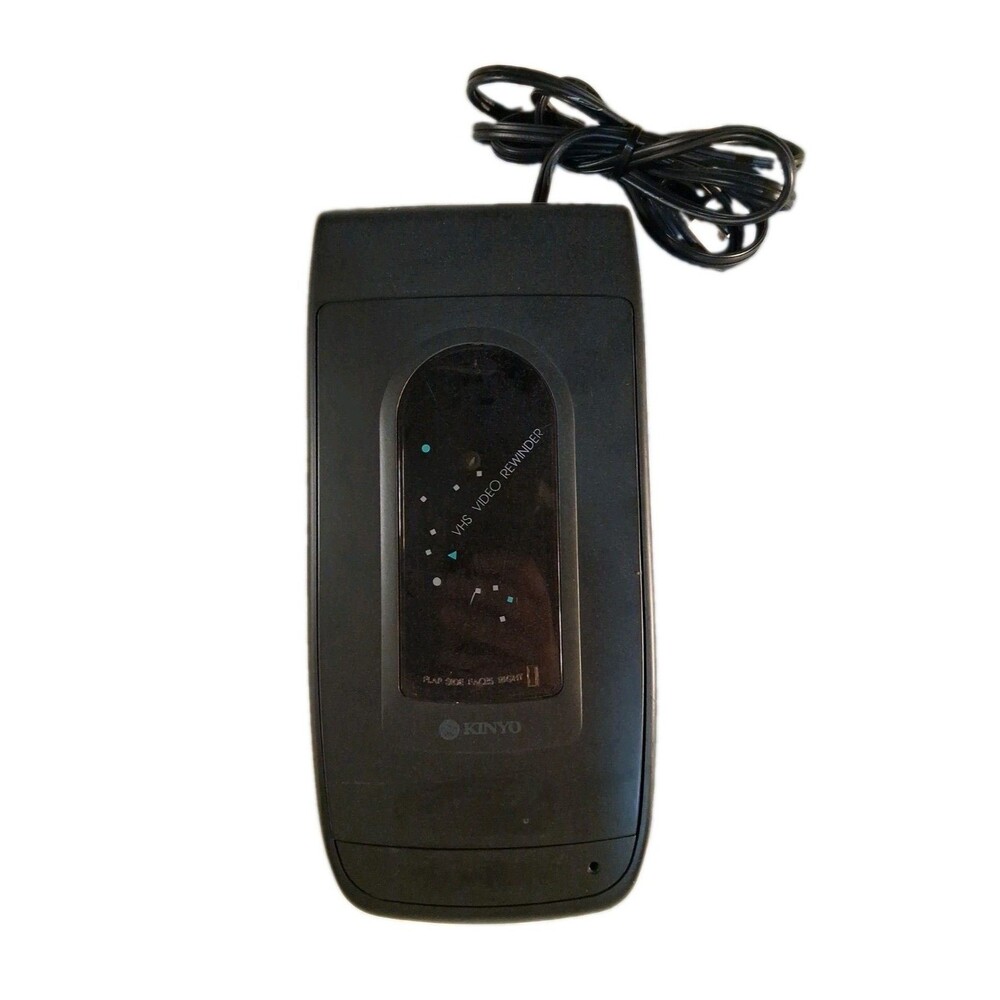 Kinyo VHS VCR Video Tape Rewinder Auto Stop Eject  Tested Works.